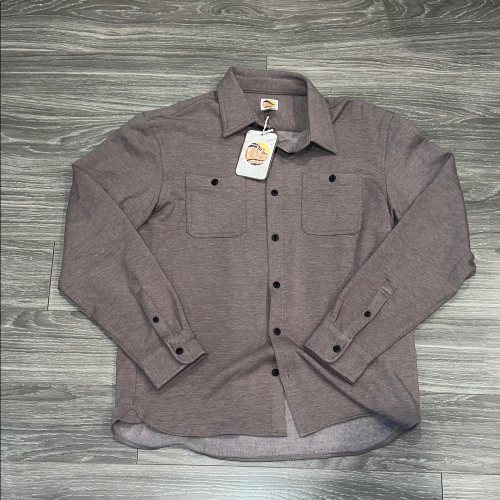 C&C California Men's Brown Button Down Shirt